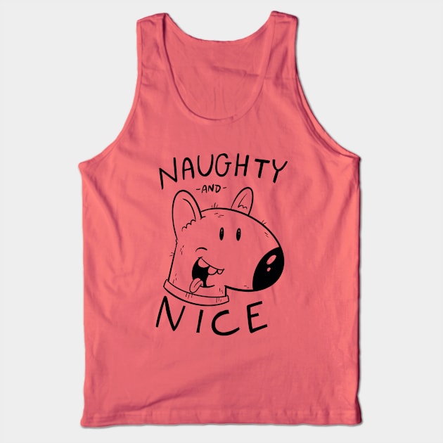 NAUGHTY AND NICE! Tank Top by NamelessPC